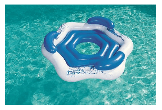 Bestway CoolerZ Inflatable Water Sport X3 Island 1.99mx1.76m 43111 — image 2