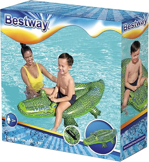 Bestway Crocodile Rider 152cm x 71cm 41477 - Colorland Toys