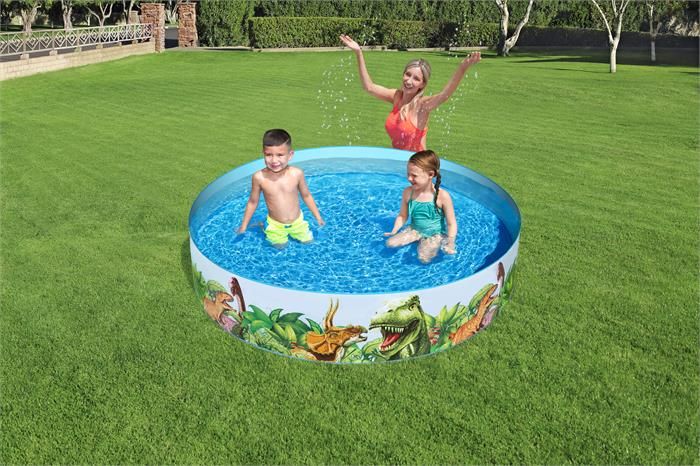 Bestway Dinosaur Fill n Fun Pool 1.83m x 38cm 55022 — image 2