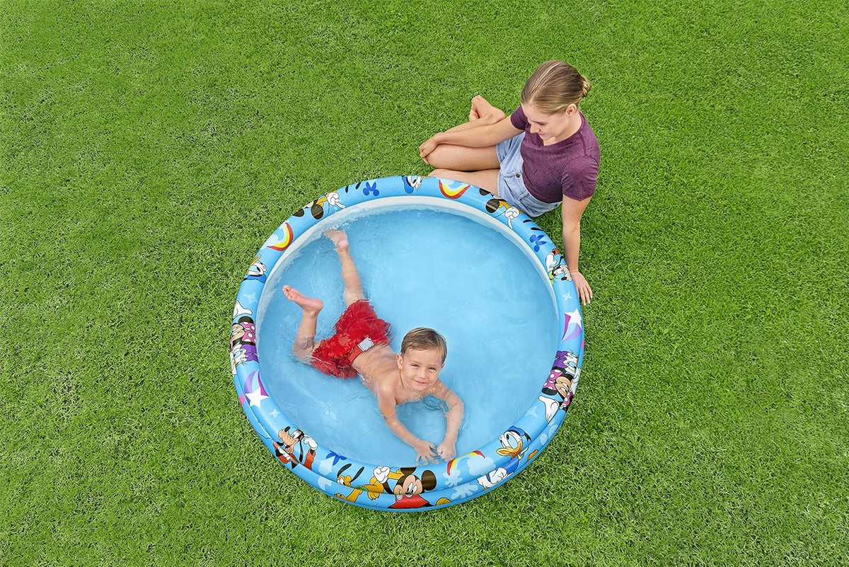 Bestway Disney Mickey Mouse 3-Ring Pool 48x10 inch 91007 — image 3