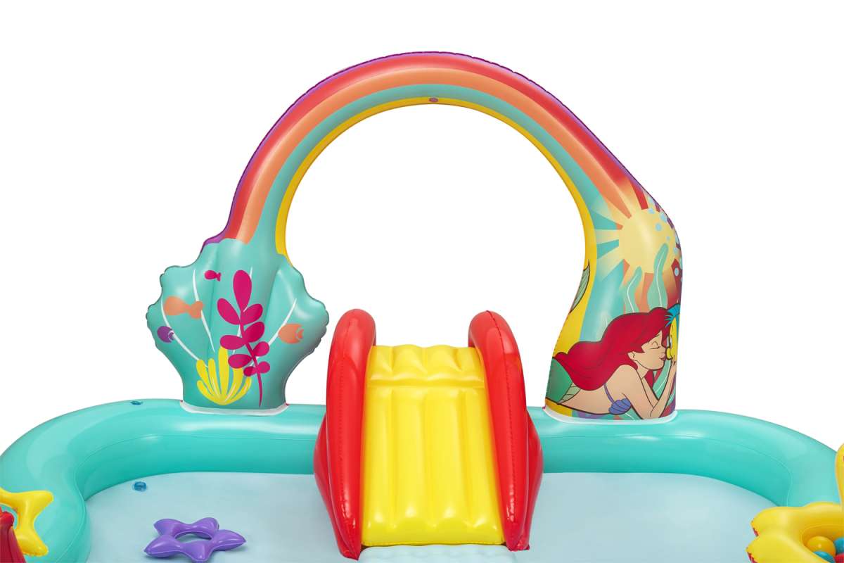 Bestway Disney Princess Little Mermaid Play Center 2.21mx1.93mx1.17m - Colorland Toys