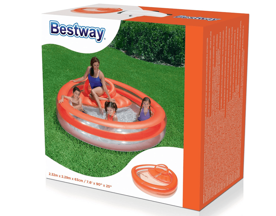 Bestway Family Funday Lounge Pool 2.32mx2.29mx63cm 54158 — image 1