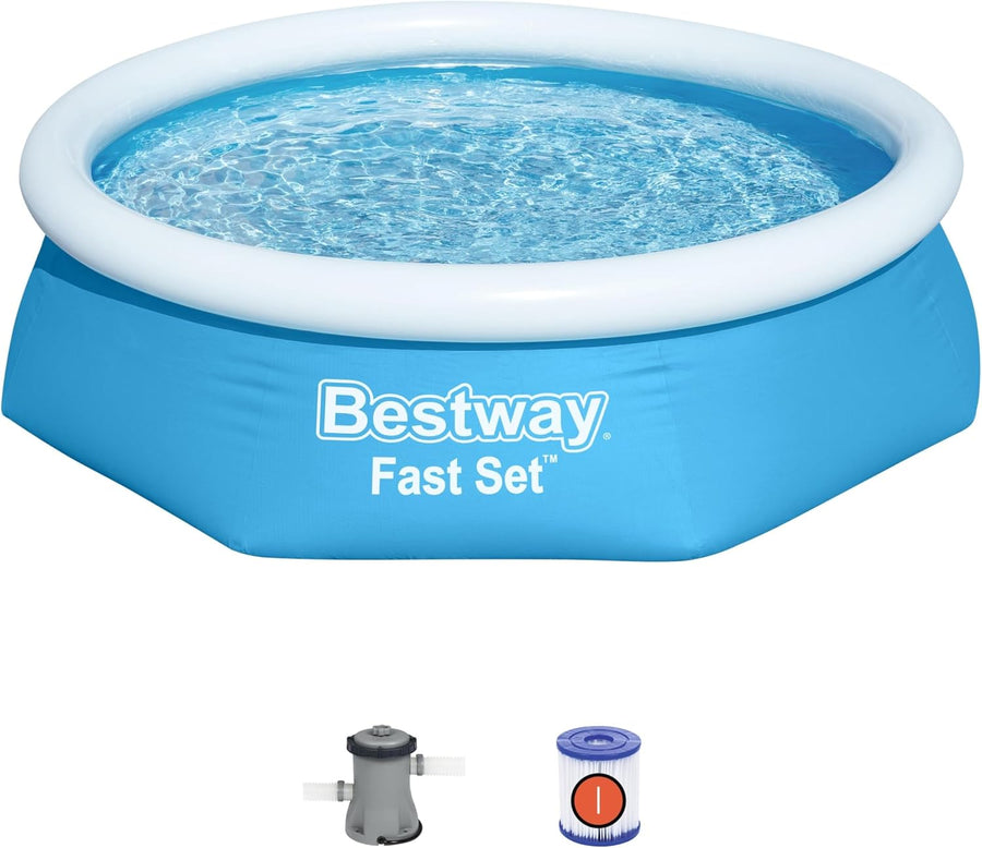 Bestway Fast Set Fill & Rise Pool 2.44mx61cm 57450 — image 1