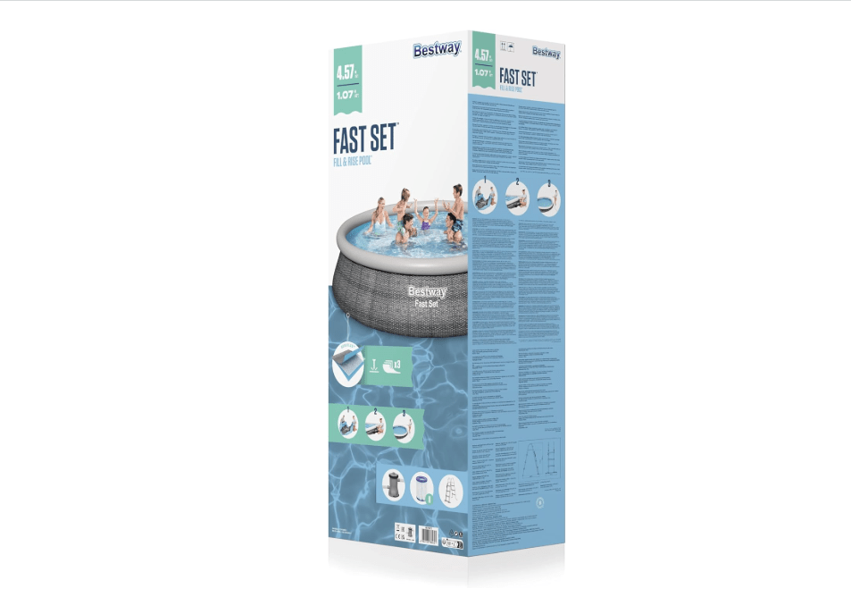 Bestway Fast Set Round Above Ground 4.57mx1.07m 57372 — image 1
