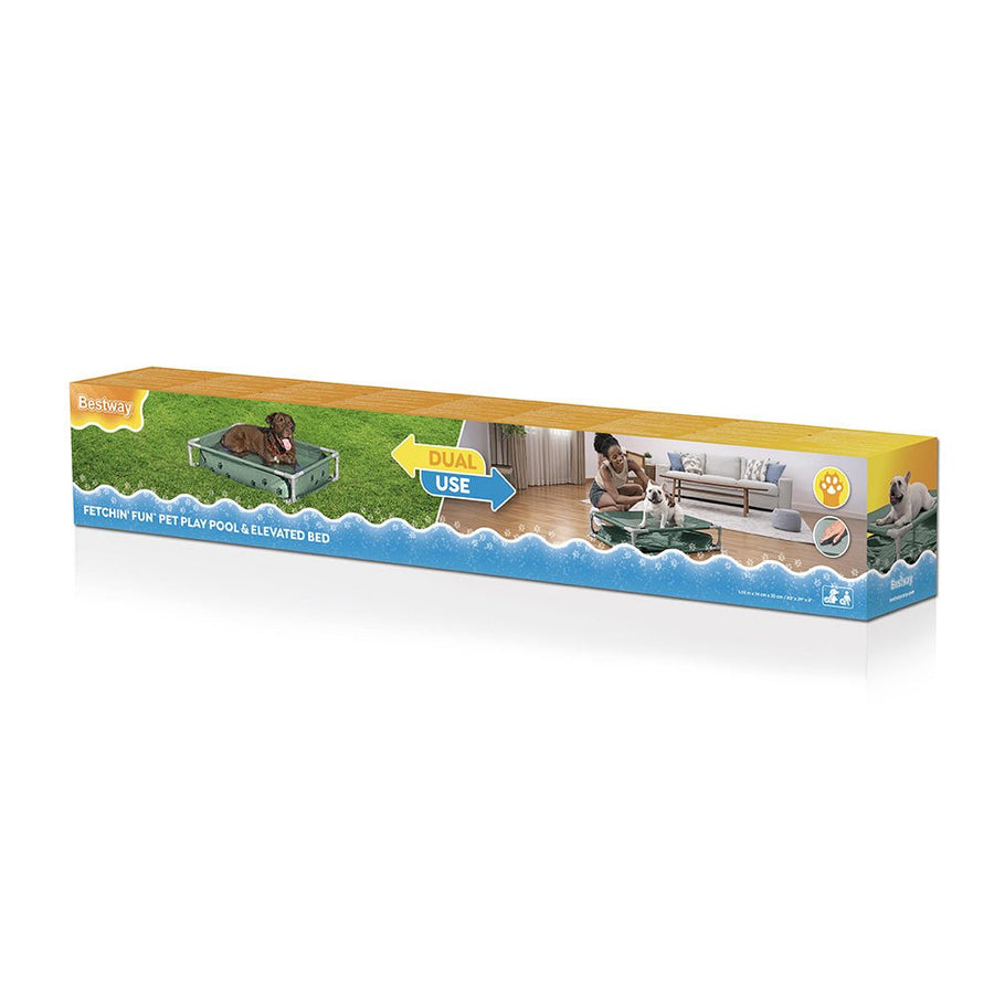 Bestway Fetchin Fun Pet Play Pool And Elevated Bed 561RG — image 2