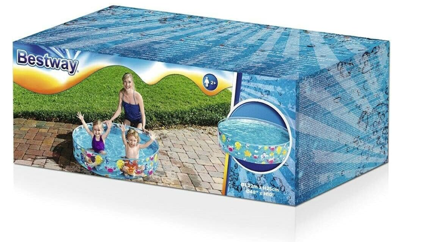 Bestway Fill-N-Fun Pool 1.22mx25cm 55028 — image 1