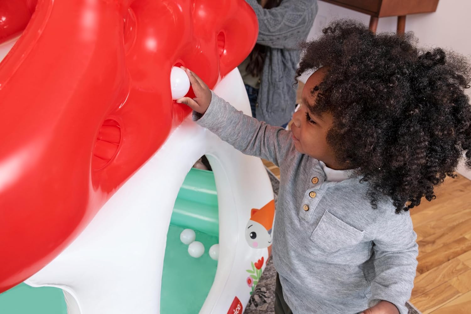 Bestway Fisher - Price Merry Mushroom Ball Pit 107 x 97 x 110cm 93570 - Colorland Toys