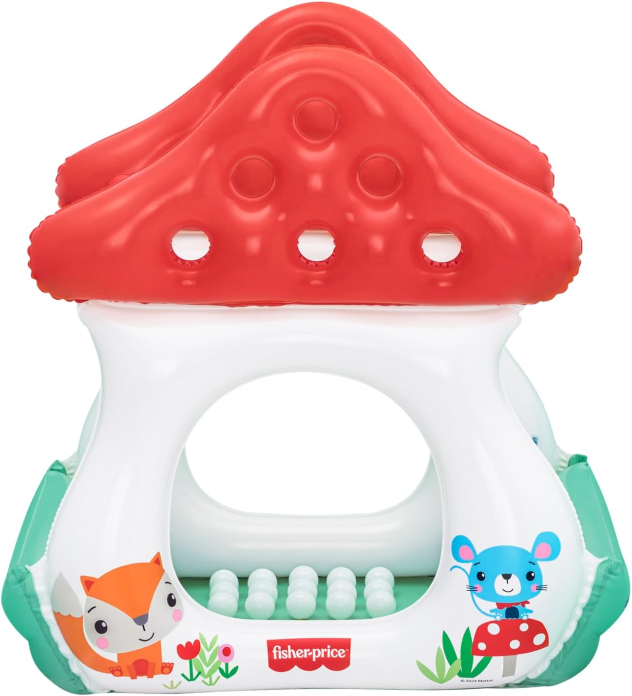 Bestway Fisher - Price Merry Mushroom Ball Pit 107 x 97 x 110cm 93570 - Colorland Toys