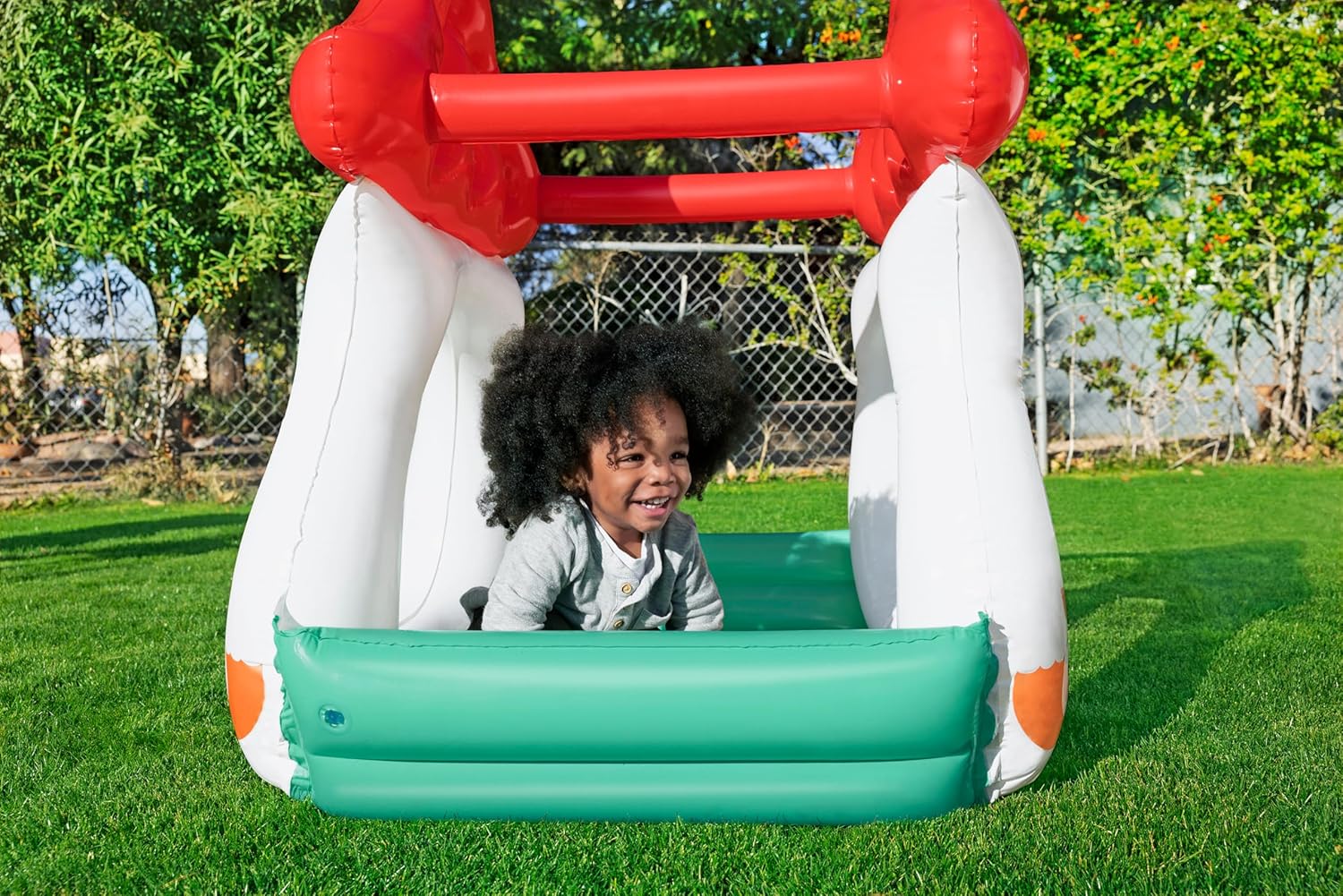 Bestway Fisher - Price Merry Mushroom Ball Pit 107 x 97 x 110cm 93570 - Colorland Toys