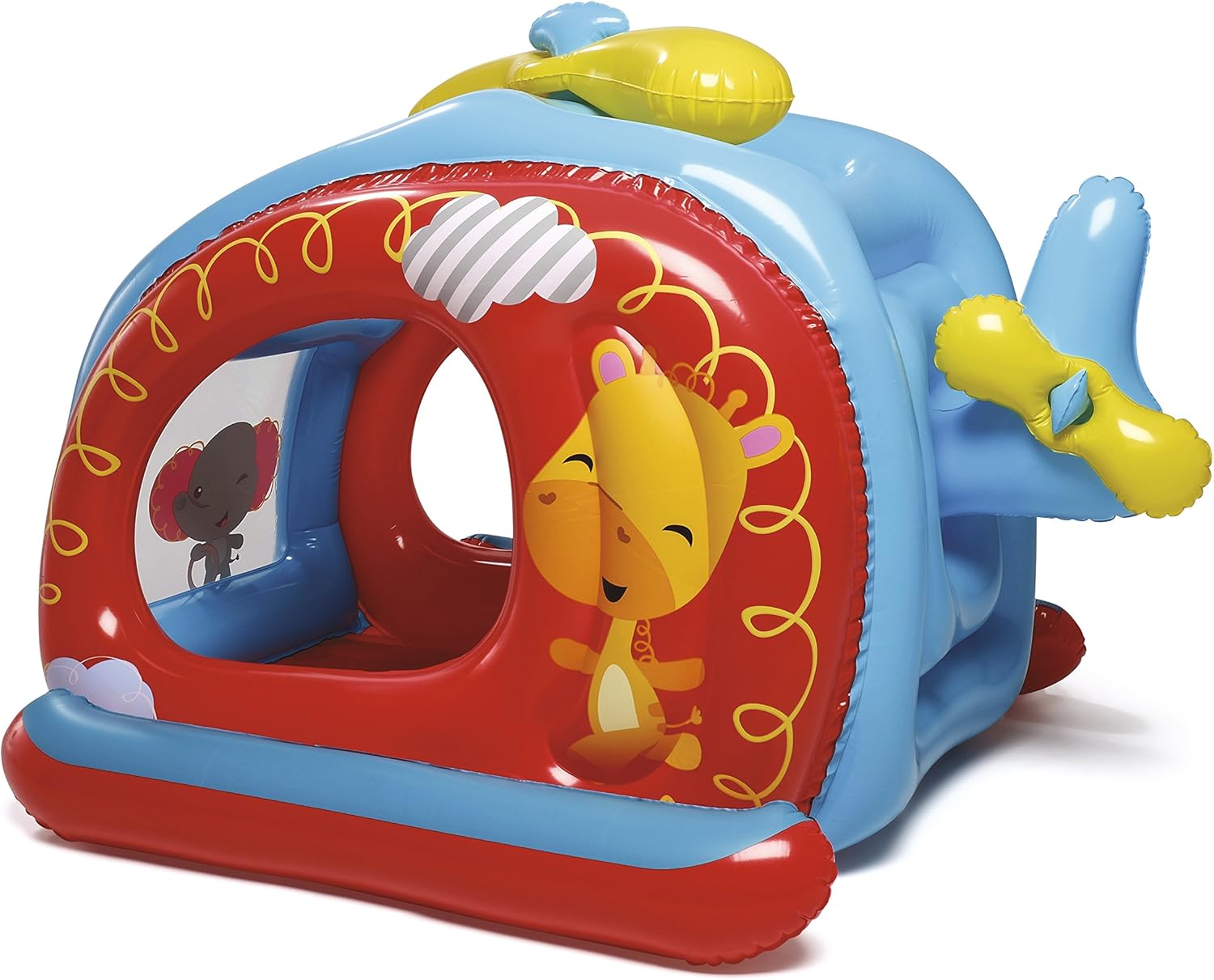 Bestway Fisherprice Ball Pit Helicopter 137 x 112 x 97cm 93502 - Colorland Toys