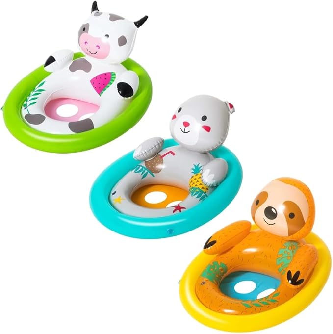 Bestway Float Lil Animal Baby Boat 71cm x 56cm 34180 — image 1