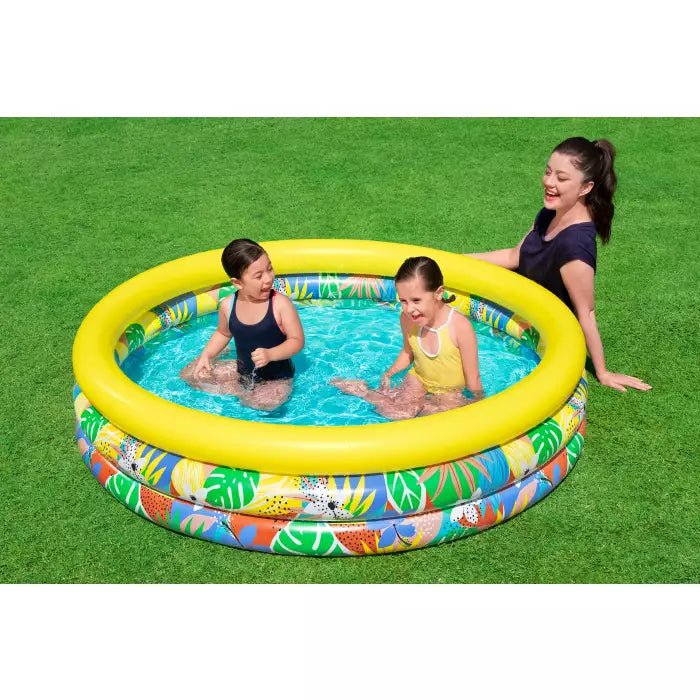 Bestway Floral Paradise Play Pool 1.68 x 38cm 51203 - Colorland Toys
