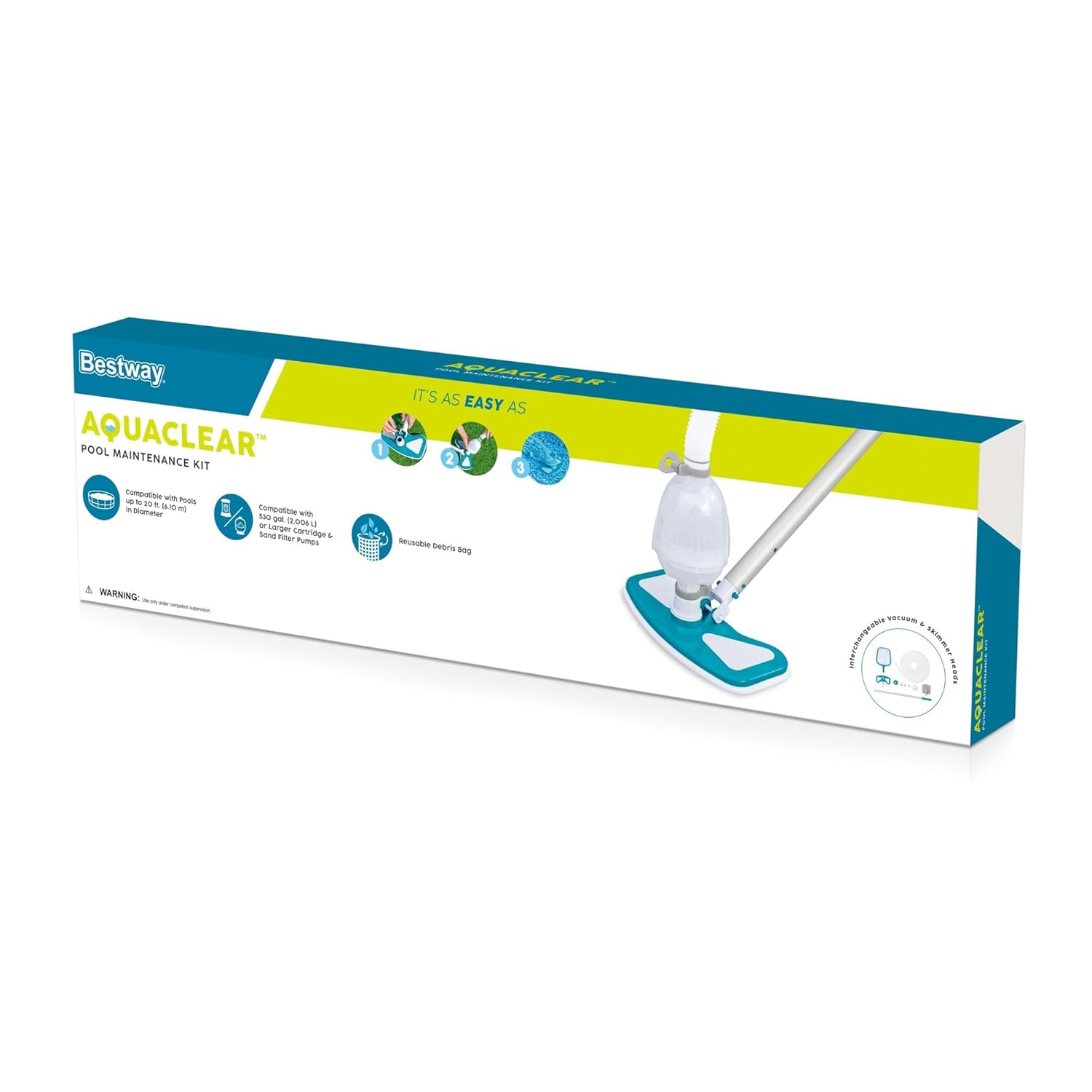 Bestway Flowclear Aquaclean Pool Cleaning Kit 58234 - Colorland Toys