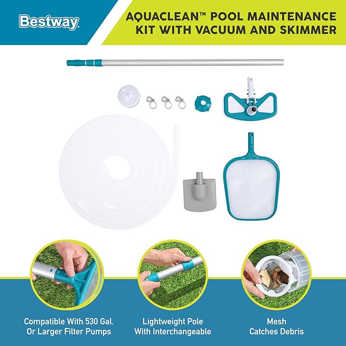 Bestway Flowclear Aquaclean Pool Cleaning Kit 58234 - Colorland Toys