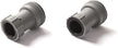 Bestway Flowclear Hose Adapters Grey 2pcs 58236