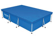 Bestway Flowclear Pro Rectangular Above Ground Swimming Pool Cover Blue 58106