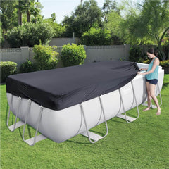 Bestway Flowclear Swimming Pool Cover Rectangular 13.3Ft 4.04mx2.01m/4.12mx2.01m 58232 - Colorland Toys