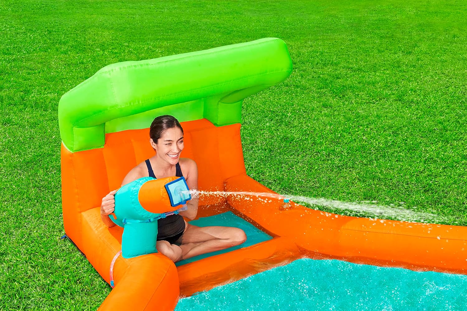 Bestway H2OGO! Canopy Cove Kids Inflatable Mega Water Park 53436 - Colorland Toys