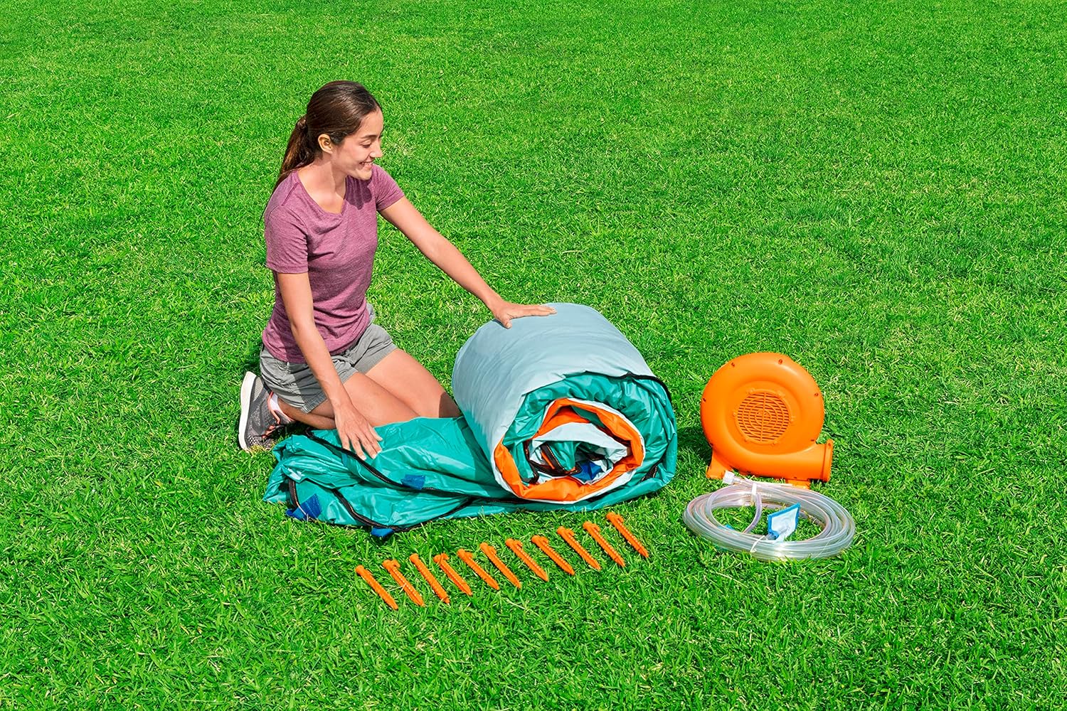 Bestway H2OGO! Canopy Cove Kids Inflatable Mega Water Park 53436 - Colorland Toys