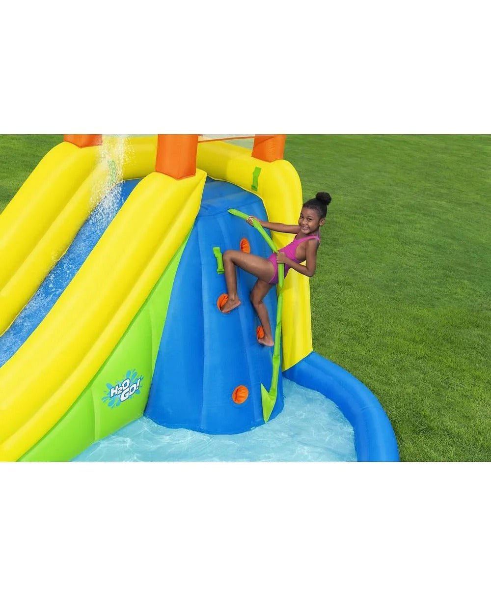 Bestway H2OGO! Mount Splashblast Mega Water Park 4.35m x 2.86m x 2.67m 53478 - Colorland Toys