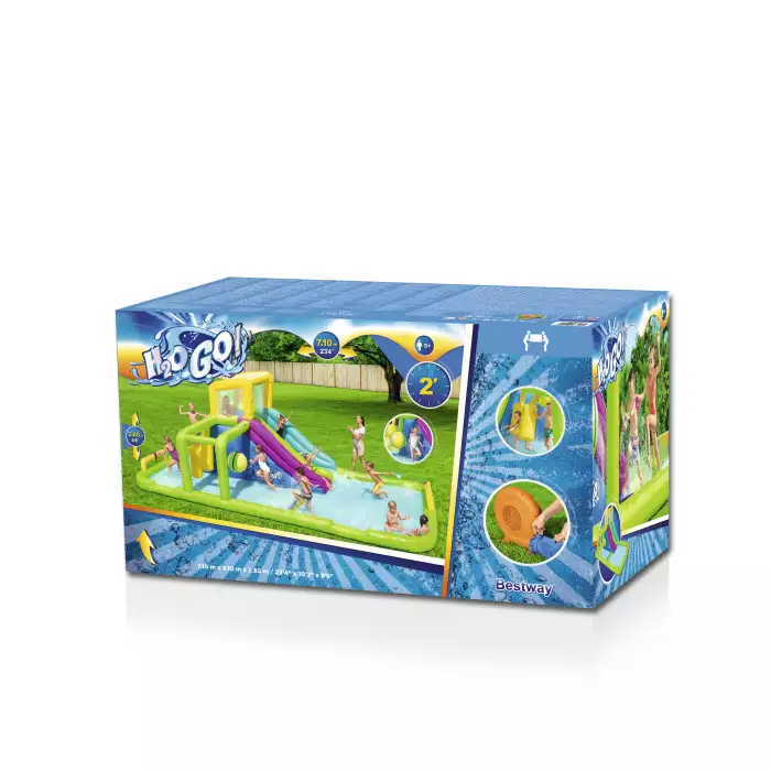 Bestway H2OGO Splash Course Mega Water Park 7.10m 53387 - Colorland Toys