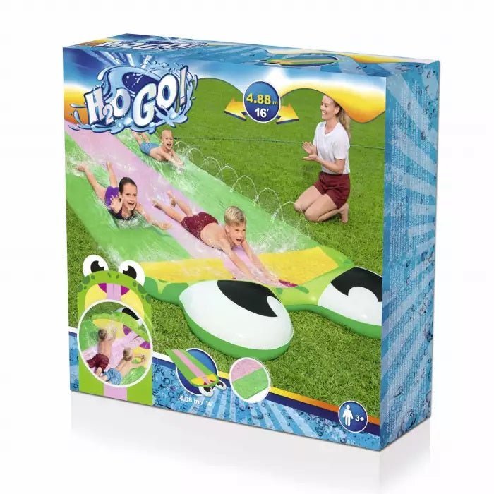Bestway H2OGO! Water Slide Frog 488 x 200 cm 52389 — image 1
