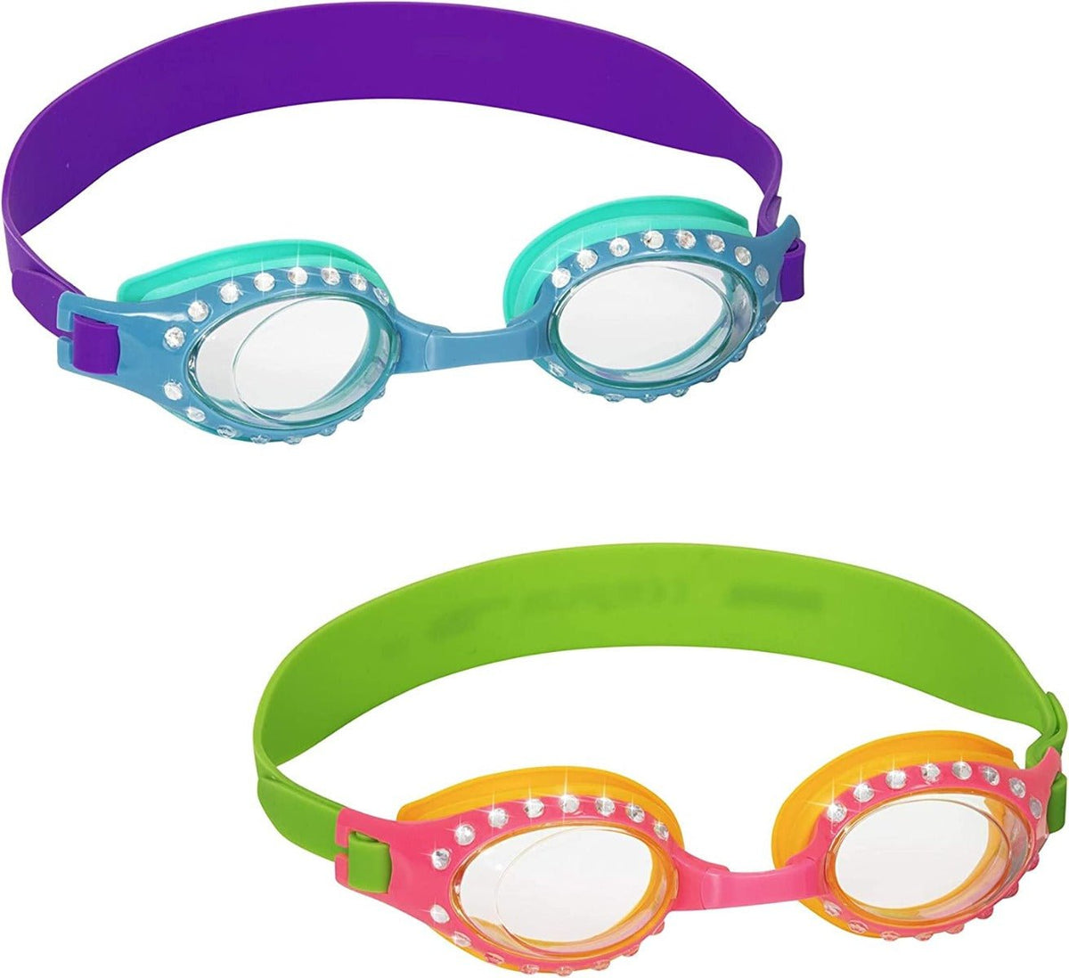 Bestway Hydro Swim Sparkle 'n Shine Goggles Youth 7+ 21101 — image 1