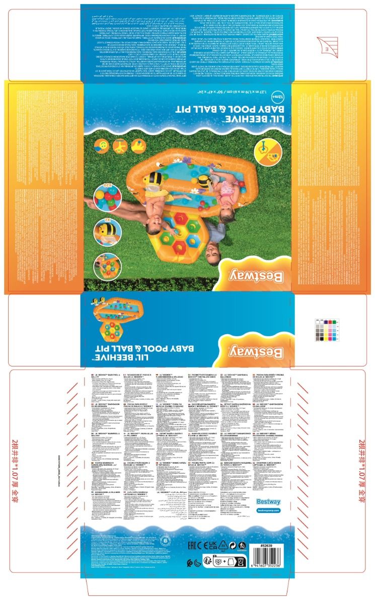 Bestway® Inflatable Baby Pool & Ball Pit Combo 52639 - Colorland Toys