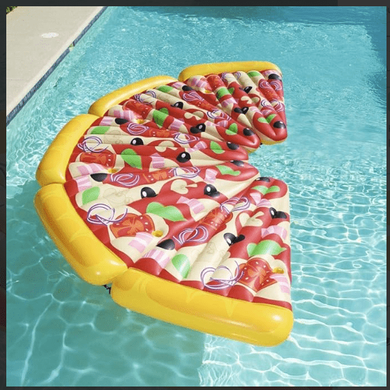 Bestway Inflatable Pizza Slice Pool Lilo Party Lounger Float 1.88mx1.30m 44038 - Colorland Toys