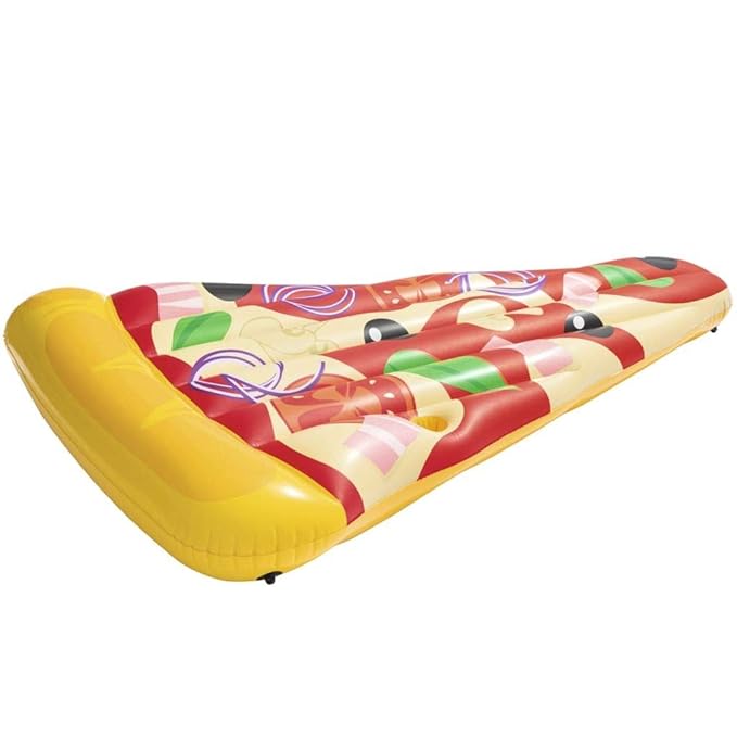 Bestway Inflatable Pizza Slice Pool Lilo Party Lounger Float 1.88mx1.30m 44038 - Colorland Toys