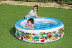 Bestway Inflatable Play Pool 3 - Ring 1.96mx53cm 51122 - Colorland Toys