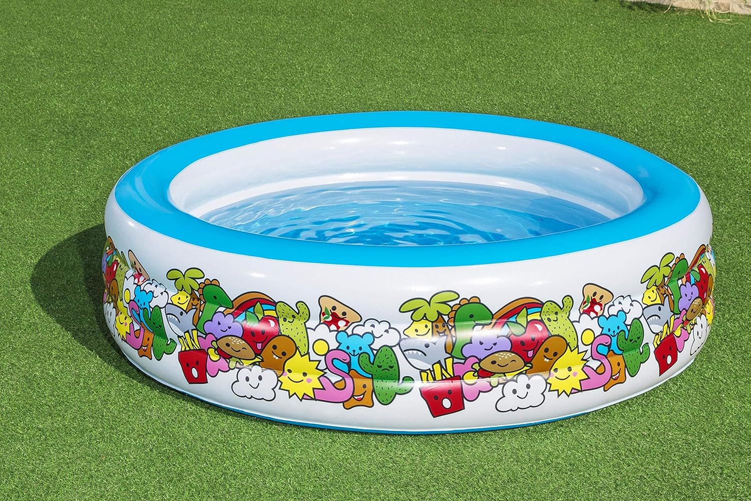 Bestway Inflatable Play Pool 3 - Ring 1.96mx53cm 51122 - Colorland Toys