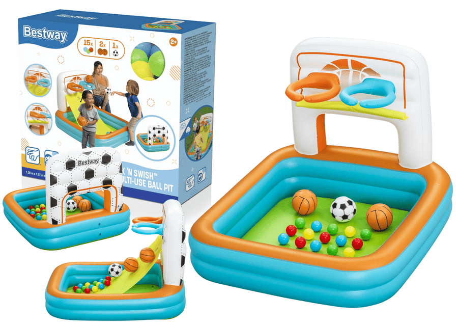 Bestway Inflatable Playground With Balls 120cm x 107cm x 84cm 52728 — image 1