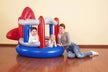 Bestway Inflatable Rocket Shaped Bouncer 1.55mx1.42mx1.45m 52286