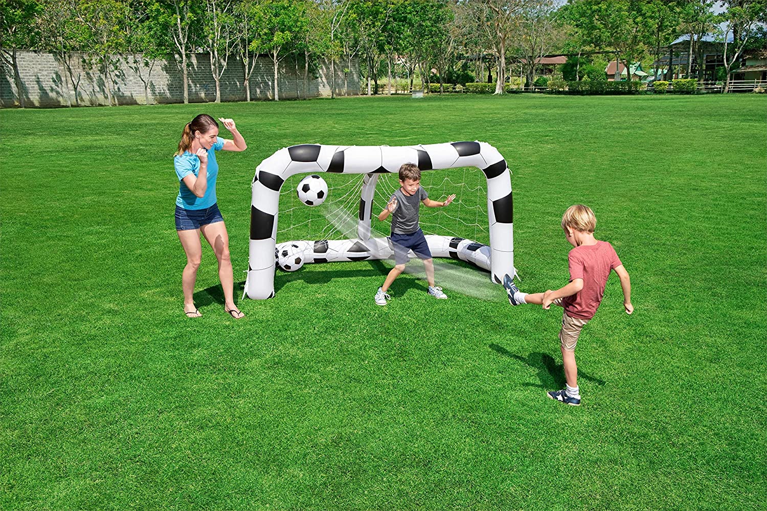 Bestway Inflatable Soccer Net 2.13mx1.17mx1.25m 52058 - Colorland Toys