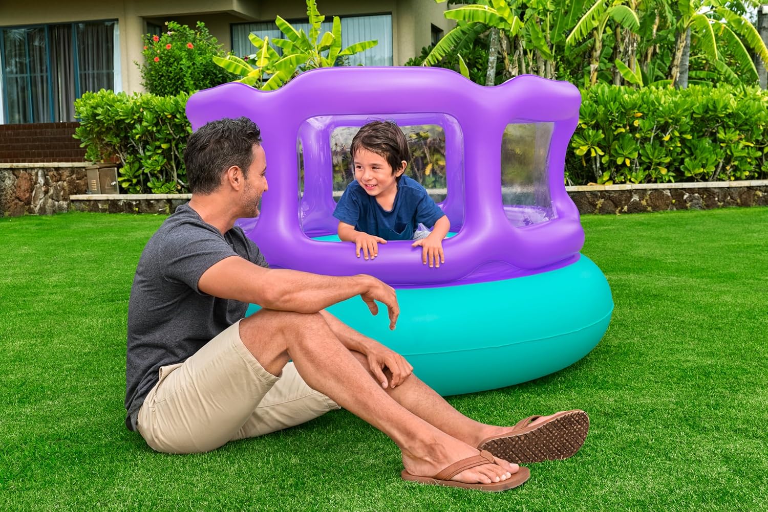 Bestway® Laugh n Leap Bouncer 52646 - Colorland Toys