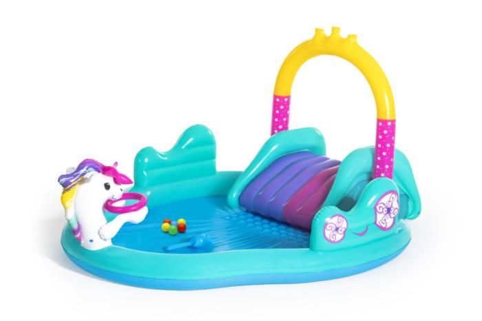 Bestway Magical Unicorn Carriage Play Center 53097 — image 1