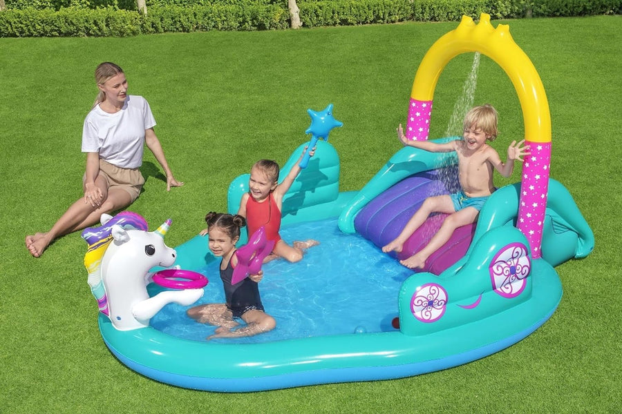 Bestway Magical Unicorn Carriage Play Center 53097 — image 3