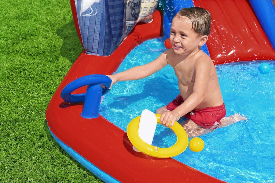 Bestway Marvel Spider-Man Inflatable Play Center 2.11mx2.06mx1.27m — image 2