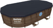 Bestway Oval Above Ground Pool With Swim Vista Porthole 5.49mx2.74mx1.22m 56716