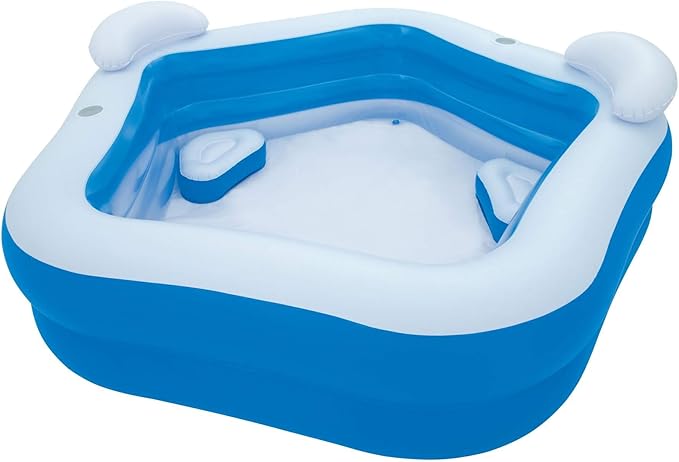 Bestway Pentagon Vinyl Family Fun Pool 2.13mx2.06mx69cm 54153 — image 8