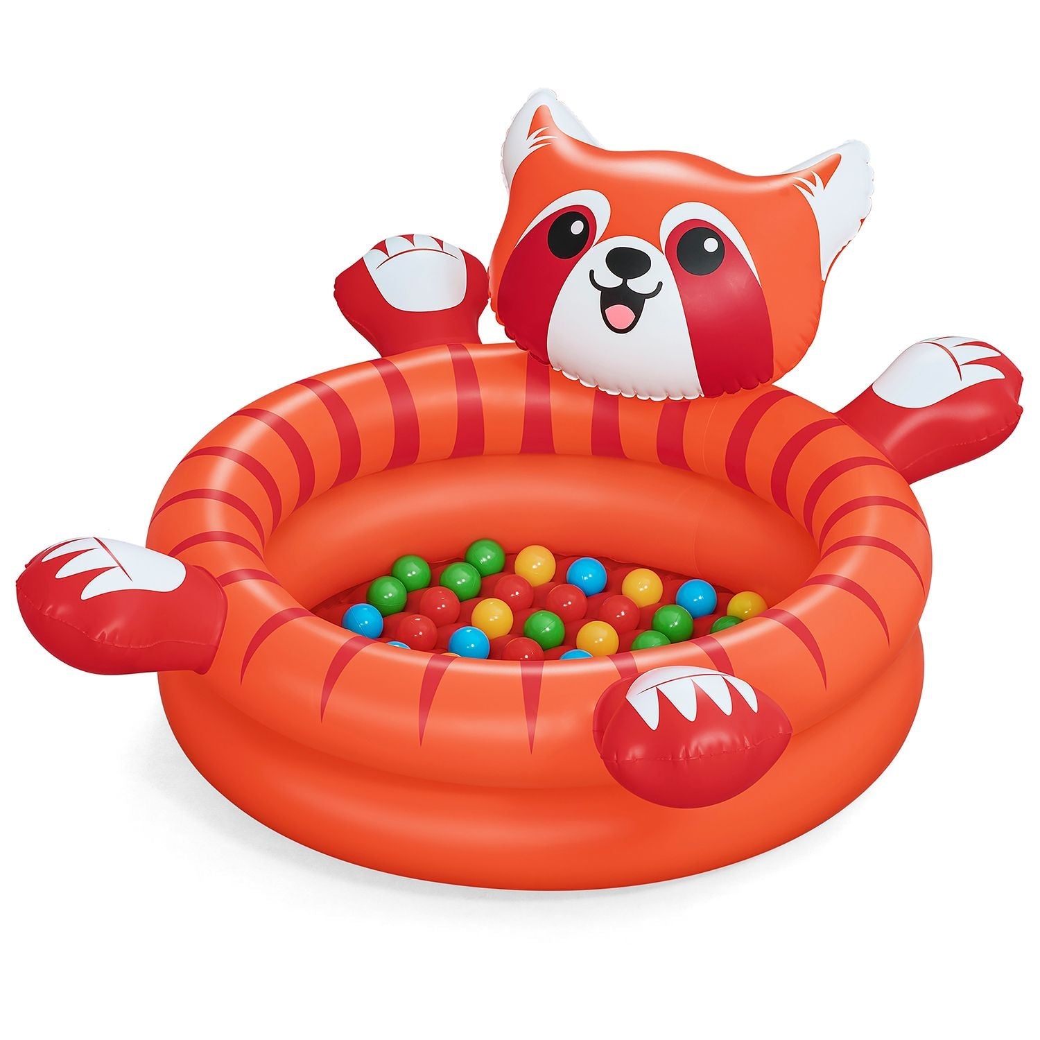 Bestway Playful Red Panda Ball Pit 107cm x 94cm x 58cm 52702 - Colorland Toys