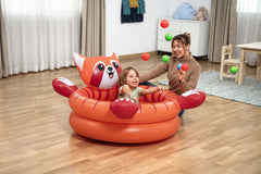 Bestway Playful Red Panda Ball Pit 107cm x 94cm x 58cm 52702 - Colorland Toys