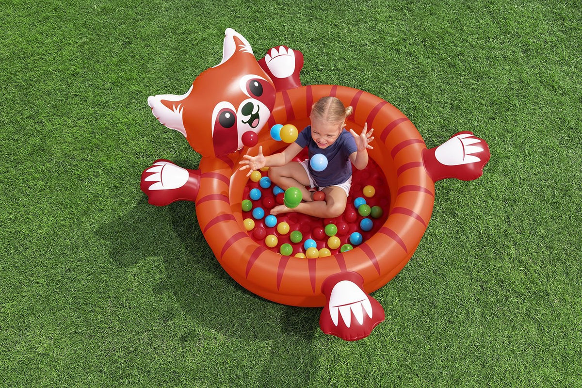 Bestway Playful Red Panda Ball Pit 107cm x 94cm x 58cm 52702 — image 6