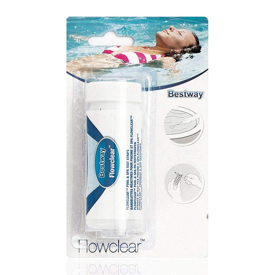 شرائط اختبار حمامات السباحة والمنتجعات الصحية من Bestway 58142 — image 2