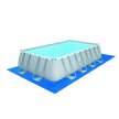 Bestway Power Steel Frame Rectangular Pool 4.88mx2.44mx1.22m 56670