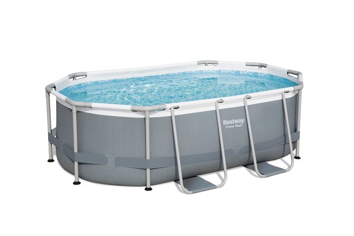 Bestway Power Steel Oval Pool Set 3.00m x 2.00m x 84cm - 56617 - Colorland Toys