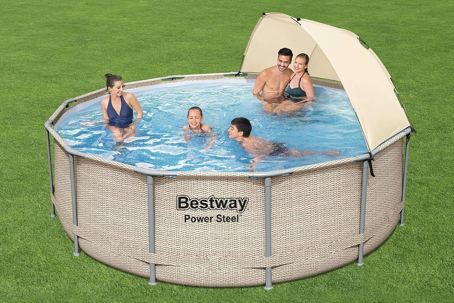 Bestway - Power Steel Pool 3.96 x 1.07m 5614V - Colorland Toys