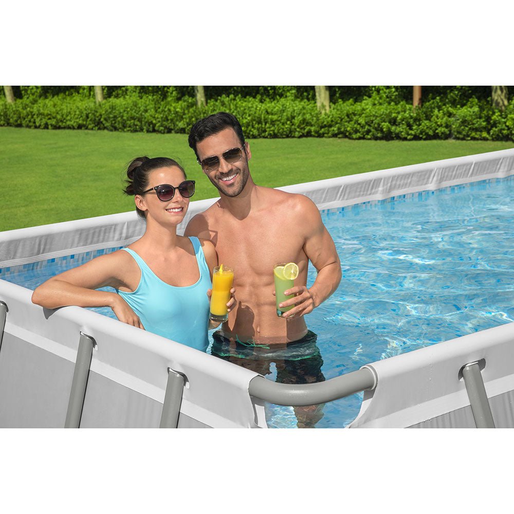 Bestway Power Steel Rectangular Above Ground Pool 640 x 274 x 132cm 5612B — image 7