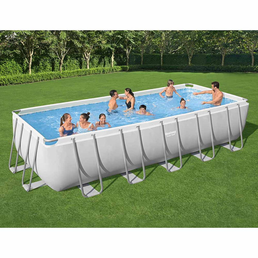 Bestway Power Steel Rectangular Above Ground Pool 640 x 274 x 132cm 5612B — image 2